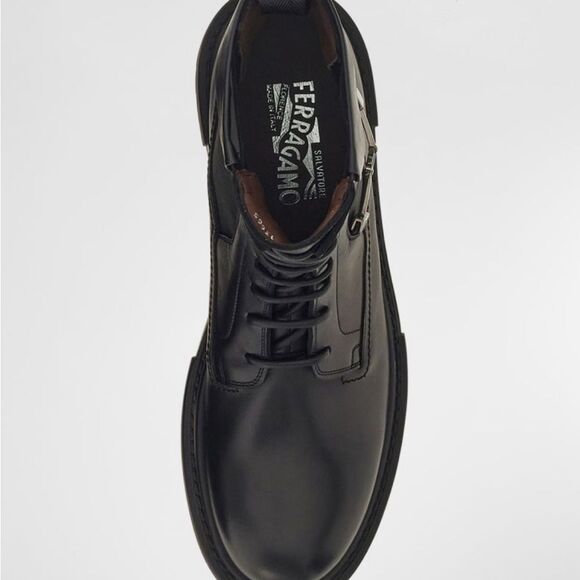 Men's Salvatore, Ferragamo, Iglesias, gancio Chelsea boots size 8.5 EE - Picture 12 of 14